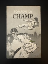 Vintage 1984 Karate Champ Commodore 64 MANUAL ONLY