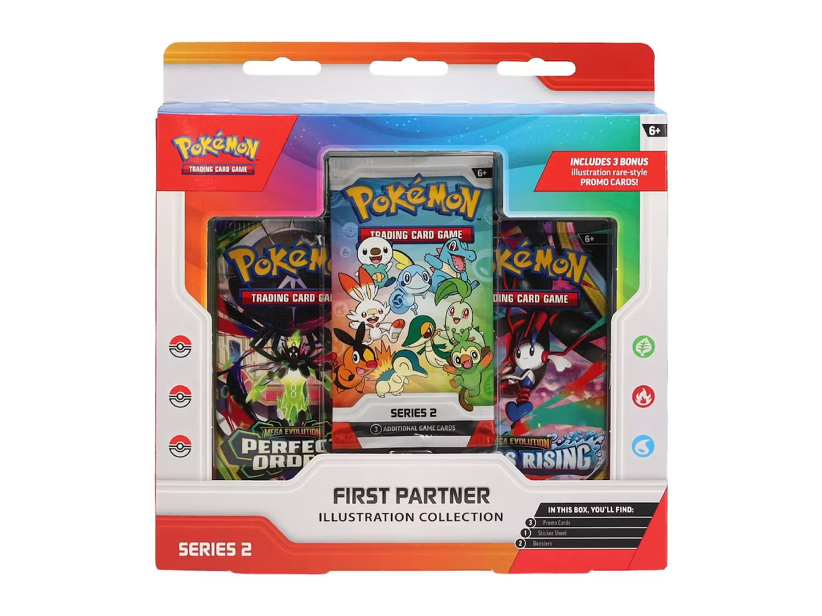 POKEMON FIRST PARTNER ILLUSTRATION COLLECTION SERIES 2 BOX - BRAND