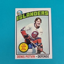 1976-77 Topps #170 Denis Potvin New York Islanders NRMT HOCKEY Card 9A