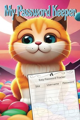 Password Book: Alphabetical Pages to Keep Track of Passwords, 104 pages, Perfect
