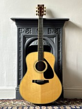 2005 Yamaha LL6 Natural Acoustic Guitar with Hard Shell Case - Made in Taiwan