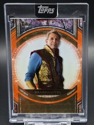 2025 Topps Marvel The Collector Perfection Grandmaster Orange /25 #39