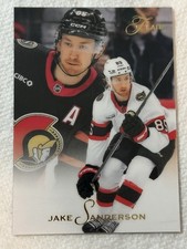 2025-26 UD Flair Hockey Jake Sanderson 1993 Variant #/93 #90