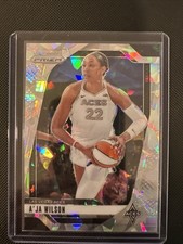 2024 Panini Prizm WNBA - A'ja Wilson #86 Ice Prizm