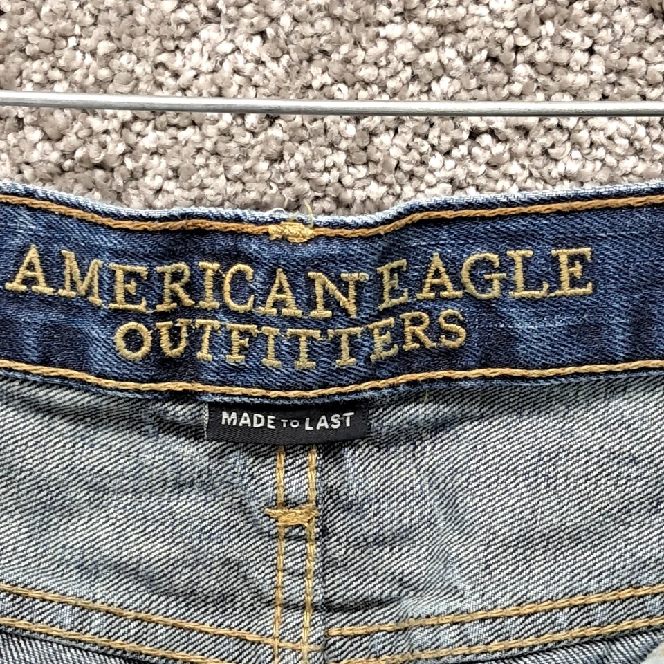 American Eagle Outfitters Made To Last Men's Denim Shorts Blue 36X32 - Image 3 of 4