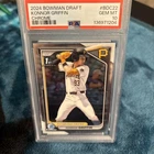 2024 Bowman Draft Chrome Konnor Griffin PSA 10 1st Bowman