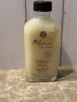 YVES ROCHER Monoï  TRADITIONAL NOURISHING OIL  3.3 oz NEW