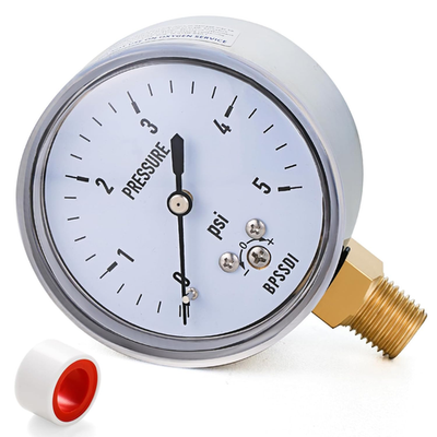 #ad 0 5 Psi Low Pressure Gauge Capsule Gauge with 304 Stainless Steel Case 2.5quot; Di $18.66