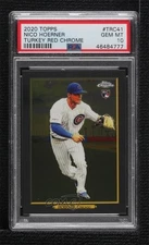 2020 Topps Turkey Red 2020 Chrome Nico Hoerner #TRc-41 PSA 10 GEM MT Rookie RC