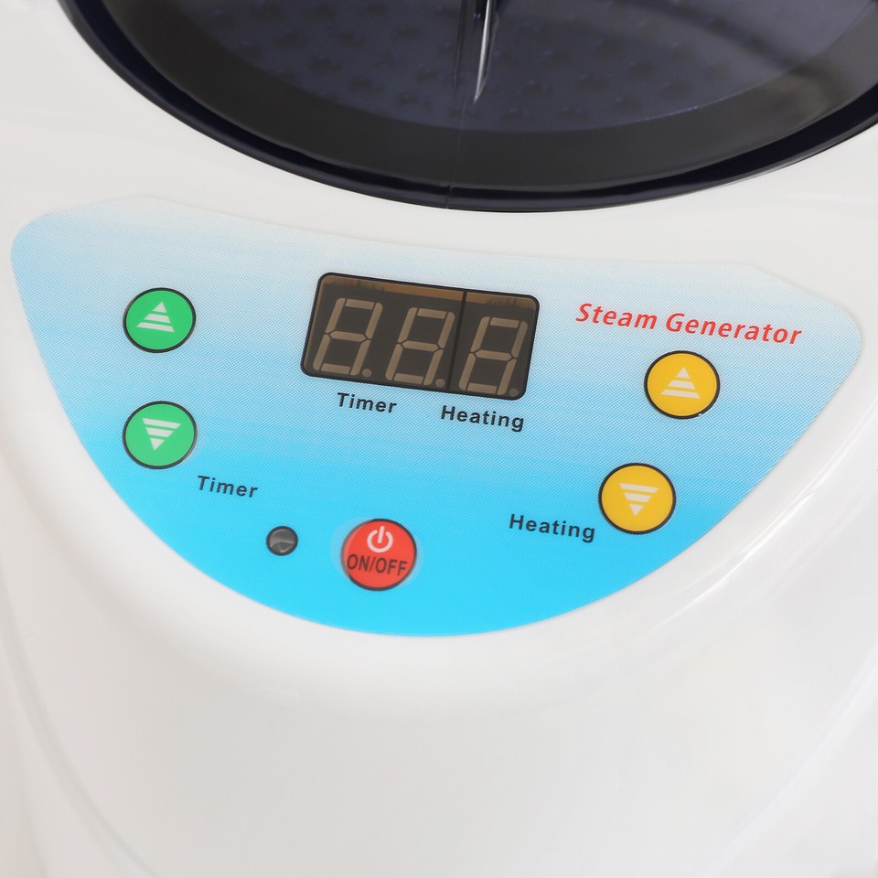 4L Portable White Fumigation Machine Sauna Steamer Pot Steam Generator
