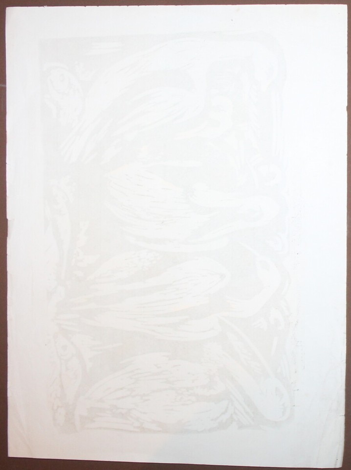 Vintage art print birds eBay