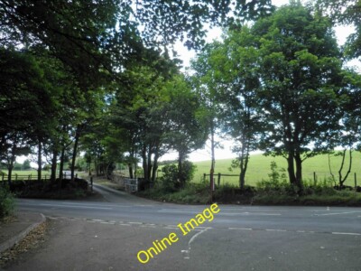 Foto 6x4 voraus Privatstraße vor der Whitehall Road nach Harper Farm Far Royds c2014
