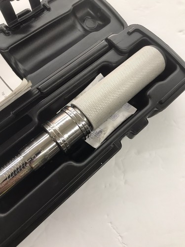 Snap-on 3/8" SAE Adjustable Click-Type Flex-Head Torque Wrench QD2FR75B - Picture 3 of 8