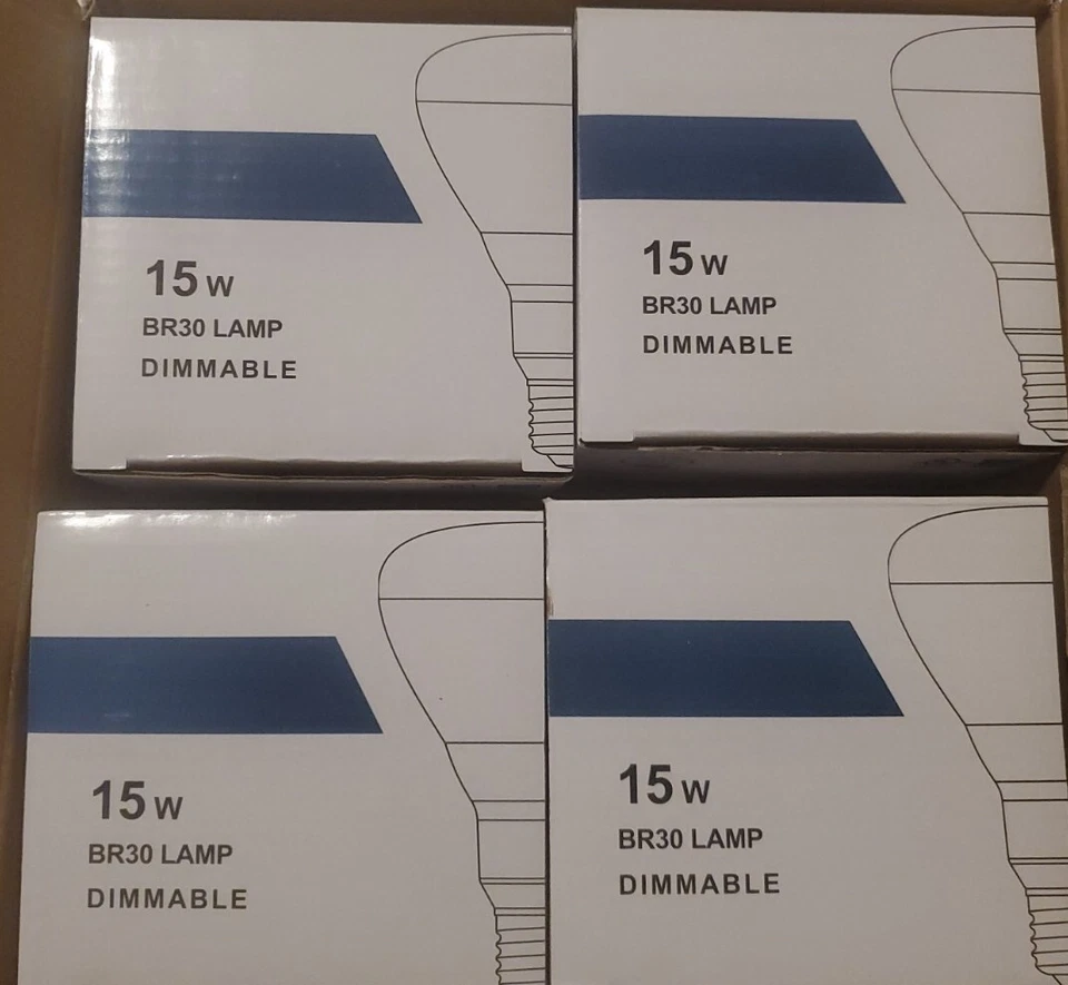 15 Watt BR30 Lamp Dimmable Light Bulb (Set Of 4) - Image 2 of 4