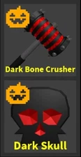 Roblox Flee The Facility: Dark Bone Crusher Set