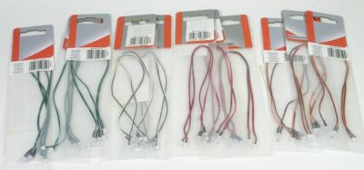 H0 11 x LED's div. Farben für MC Einheit Modelcraft neuw. OVP
