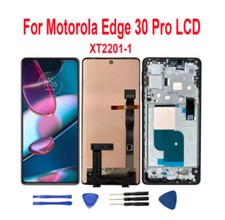 For Motorola Edge 30 Pro OEM LCD With Frame Display Touch Screen Panel Digitizer