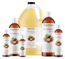 Macadamia Nut Oil Cold Pressed Unrefined Virgin 100 Pure Natural Carrier