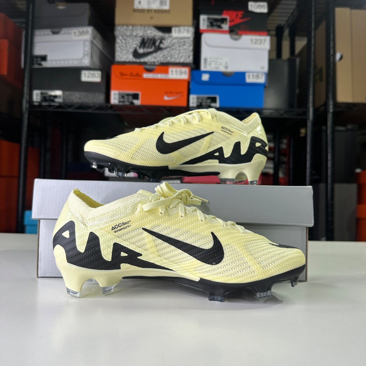【新品】Nike Zoom Vapor 15 Elite SG-PRO 25.0 Nike Men Zoom Mercurial Vapor 15 Elite SG-Pro Pink Blast