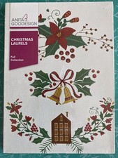 Christmas Laurels Anita Goodesign Embroidery Design Machine CD