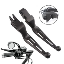 Pair Brake Clutch Hand Levers For Harley Touring Road King Street Glide 2008-22