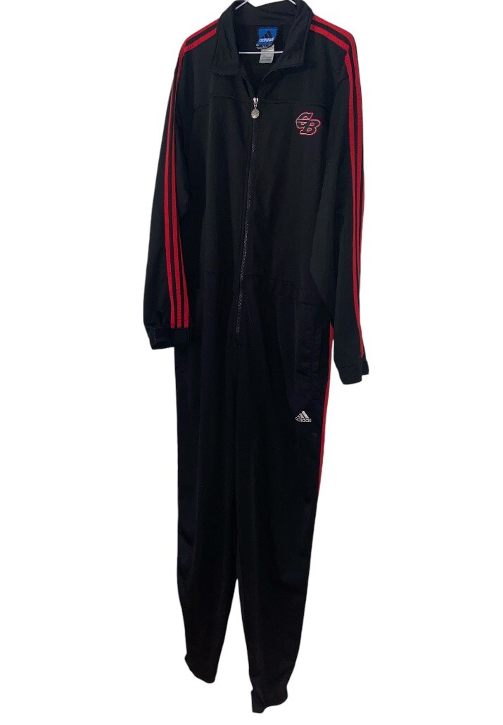 VTG Adidas Chicago Bulls NBA Street 1-Piece Jumpsuit Men's