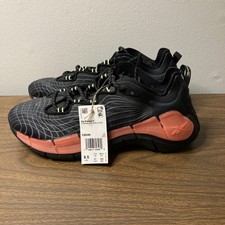 Size 8.5 - Reebok ZigKinetica 2 Black Orange Flare for sale online | eBay