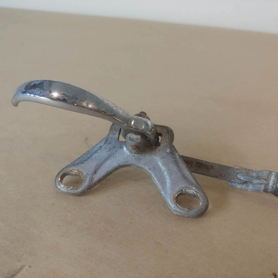 Mecanismo de manija de puerta delantera derecha interior pontón Mercedes 220S 1951-66 fabricante de equipos originales Foto 2 de 4