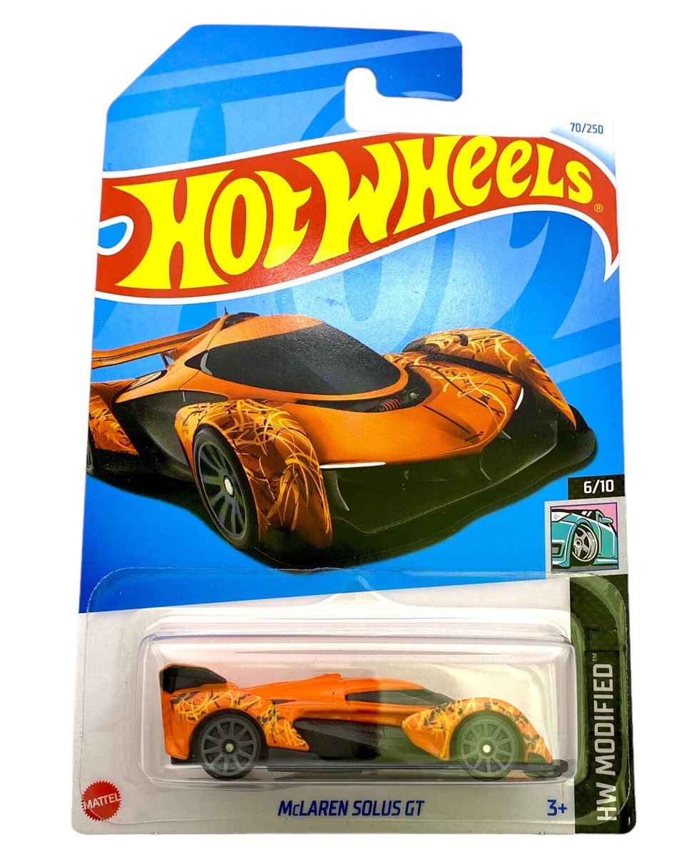 Hot Wheels 2024 Orange McLaren Solus GT #70, Hot Wheels