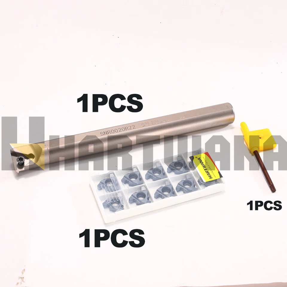 Lathe Internal Threading Boring Bar Indexable Threading Inserts 29° 22IR4ACME - Image 2 of 4