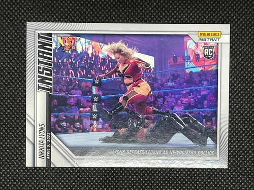 2022 Panini Instant NXT - Nikkita Lyons Rookie Card #21 - /629 SP WWE