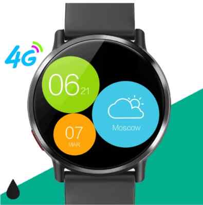 Reliable Pretty DM19 Large Screen Smartwatch Phone 4G Unlocked 2 Inch Heart Rate