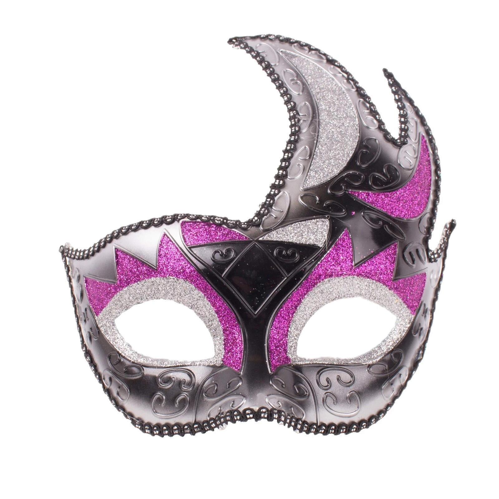 Poliéster Mardi Gras máscaras y antifaces de Disfraz