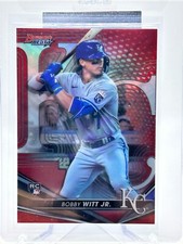 BOBBY WITT JR 2022 BOWMANS BEST RED REFRACTOR 3/10 ROOKIE RC ROYALS #13 JC