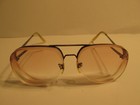 VINTAGE AO AMERICAN OPTICAL 140 GOLD AVIATOR AVIATORS METAL FRAME EYE GLASSES