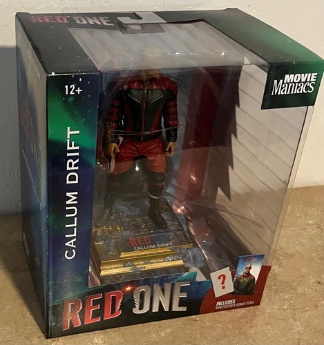 McFarlane Toys Movie Maniacs Red One Callum Drift 6-Inch Posed Figure