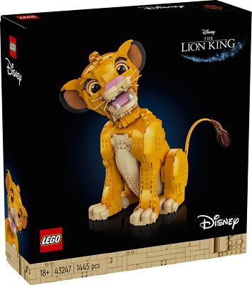 LEGO  Disney 43247 - Simba, der junge König der Löwen - NEU & OVP -