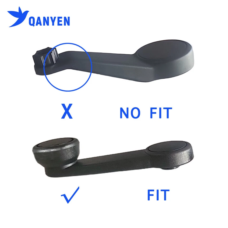 Fit for Ford Transit Connect Fiesta Focus Window Crank Winder Handle OE:1041708 - Image 3 of 4