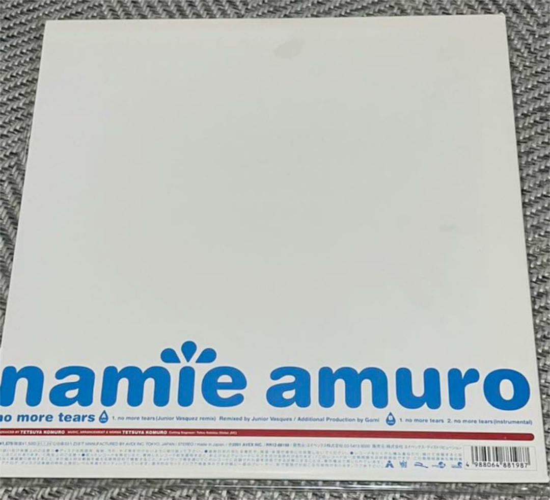 Namie Amuro / No More Tears 2001 Vinyl Rhythm Republic RR1288198