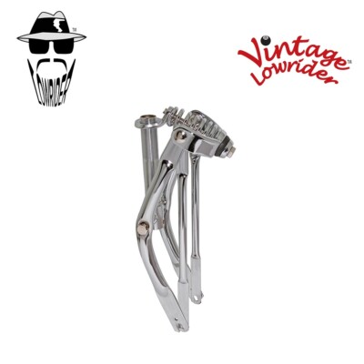 VINTAGE LOWRIDER 12'' SPRINGER FORK CHROME BIKE BICYCLE