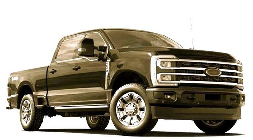 Ford F-350 Super Duty 2023 -2024 Paint Protection Film Kit - Picture 3 of 4