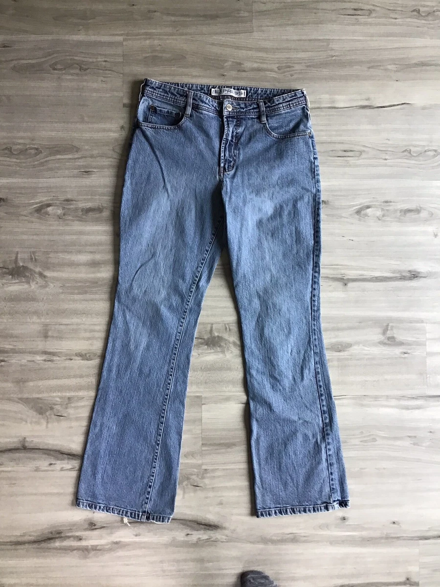 Express Jeans Women s Size 13 14 Precision Stretch Fit And Flare
