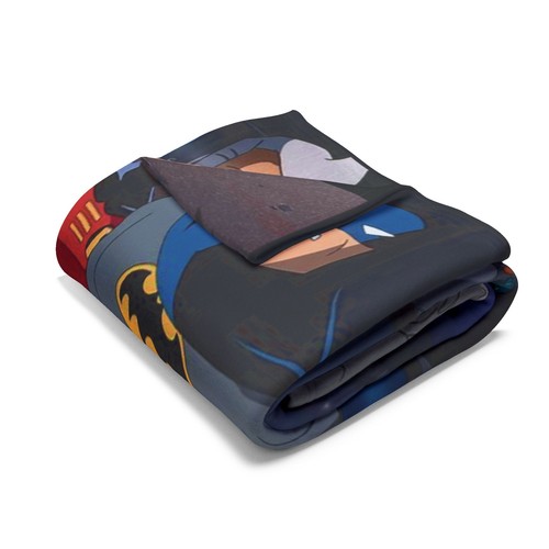 Batman the Animated Series Arctic Fleece Blanket 50" × 60", Blanket, Cozy Throw - Picture 4 of 7
