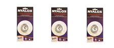3 Pack Dico Nyalox 4 in. Fine Crimped Mandrel Mounted Wheel Brush Nylon 2500 rpm