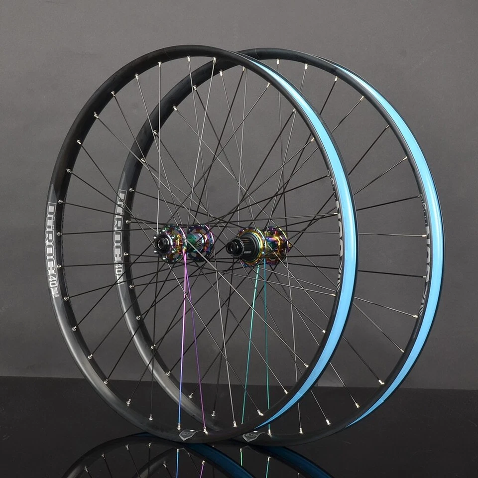 MTB Bicycle Wheel Set Duroc 30/35mm Tubeless QR Thru Axle Boost HG XD MS Wheels - Image 3 of 4