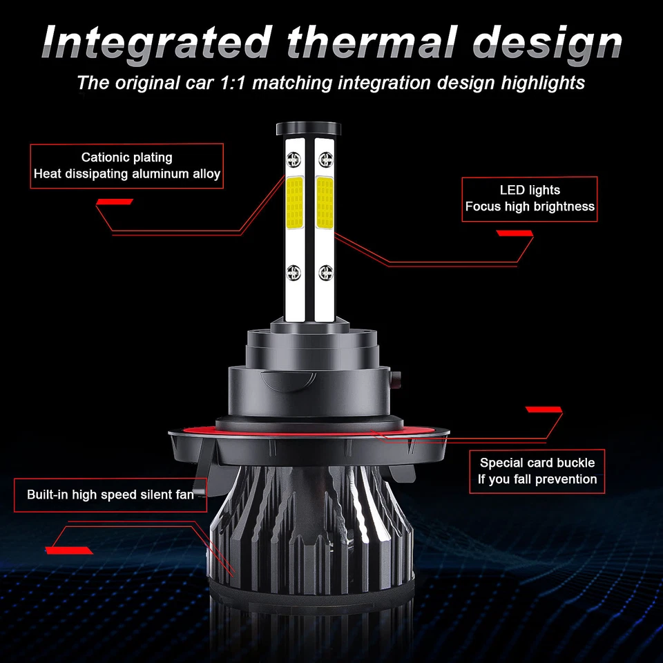 Combo faros antiniebla LED para Nissan Sentra sedán 2,0 L 2004-2012 Foto 2 de 4
