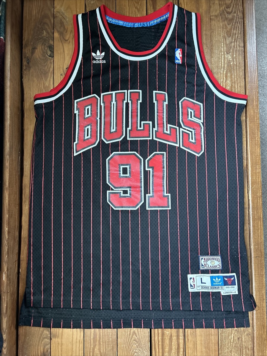 Chicago Bulls Hardwood Classics Dennis Rodman Adidas Chicago Bulls Hardwood Classics Dennis Rodman Adidas