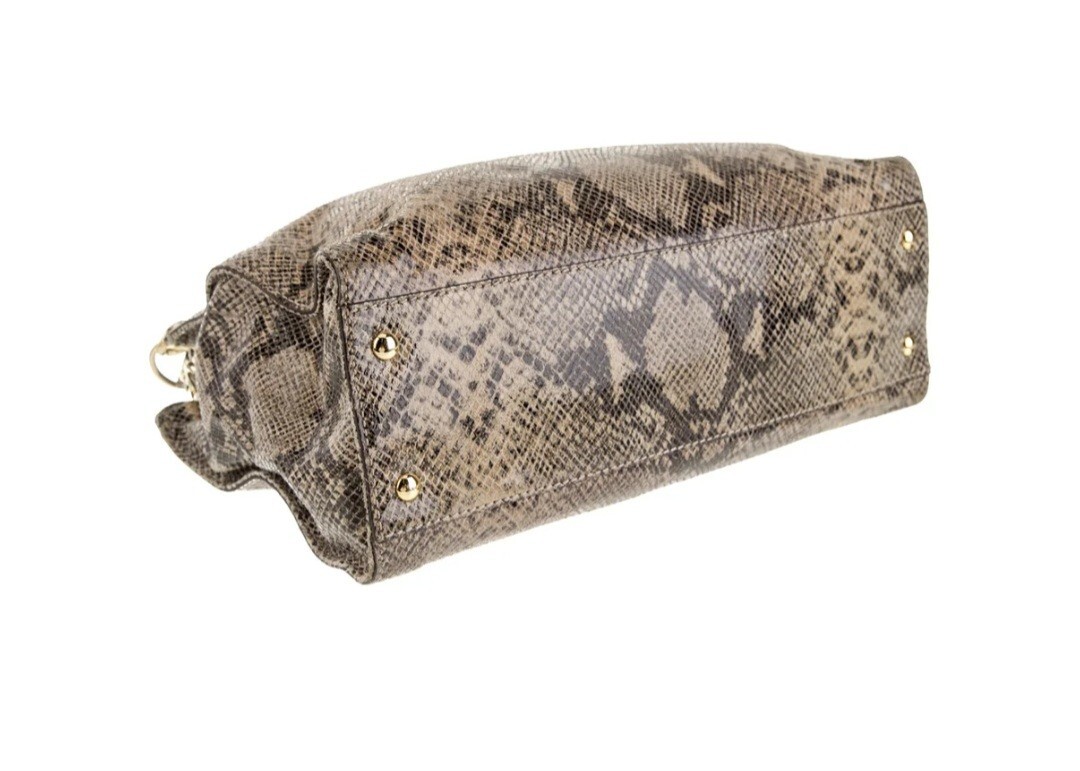 MICHAEL KORSCasual Python Chain Linked Handle Bag - image 3