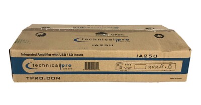 Technical Pro IA25U Intergrated Amplifier Brand New & Complete in Box
