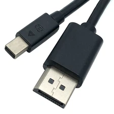 Original Dell Mini DisplayPort to DisplayPort Cable Mini DP to DP Adapter HD 4K